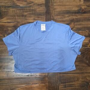 Victoria's Secret PINK Slouchy Cropped Sleep Tee